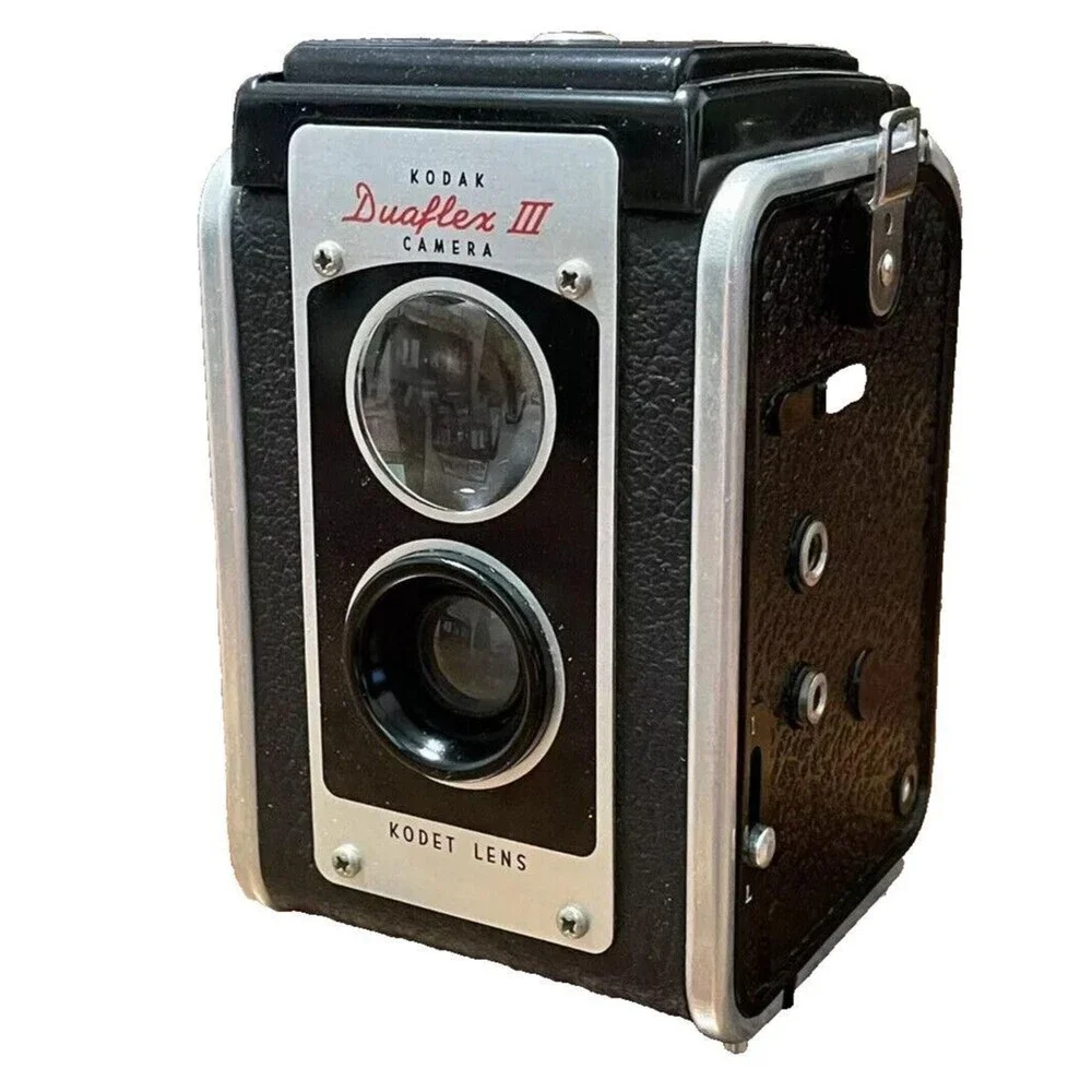 VTG Kodak DualFlex III Flash Outfit Camera 120 620 Film Medium Format In-Box 50s